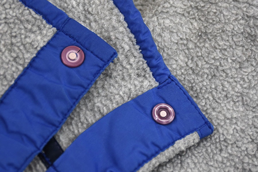 90's 雪無しタグ パタゴニア シンチラスナップTプルオーバー ヘザー