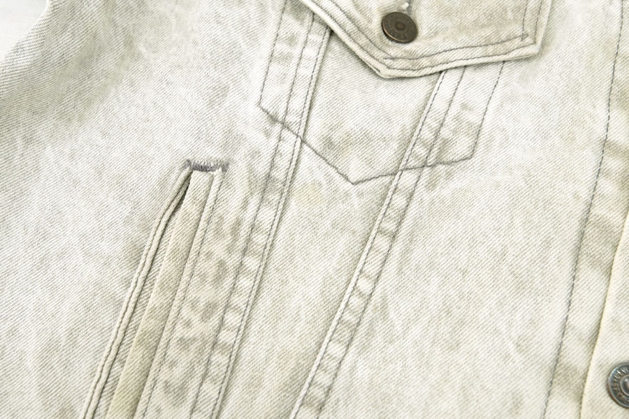 80's Levi's 70507-0261 アシッドブラック デニムジャケット 表記(L