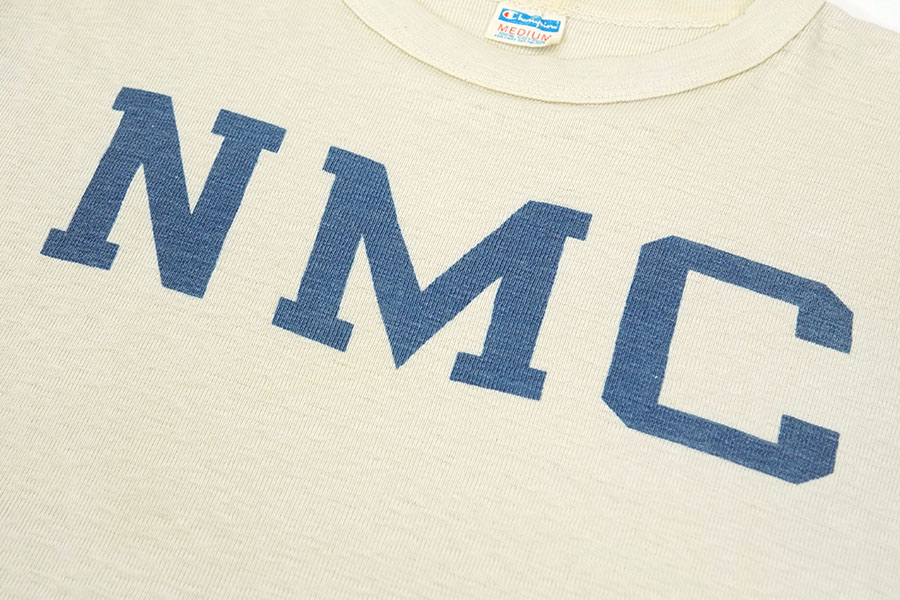 70's バータグ チャンピオン ''NMC'' 染み込み ベースボールT