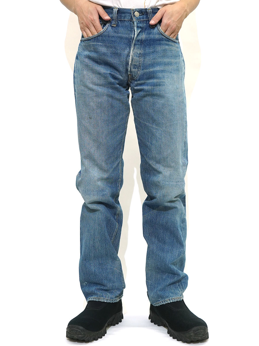 70's LEVI'S 501 66前期 デニムパンツ 良色落ち 実寸(W30 L31位)