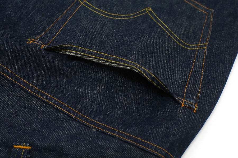 50's Levi's 502XXEE Advertising Display Denim Size(54x25) DEAD