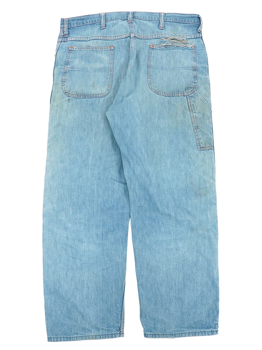 70'S BIG MAC DENIM PAINTER PANTS (APPROX.W36 L27)