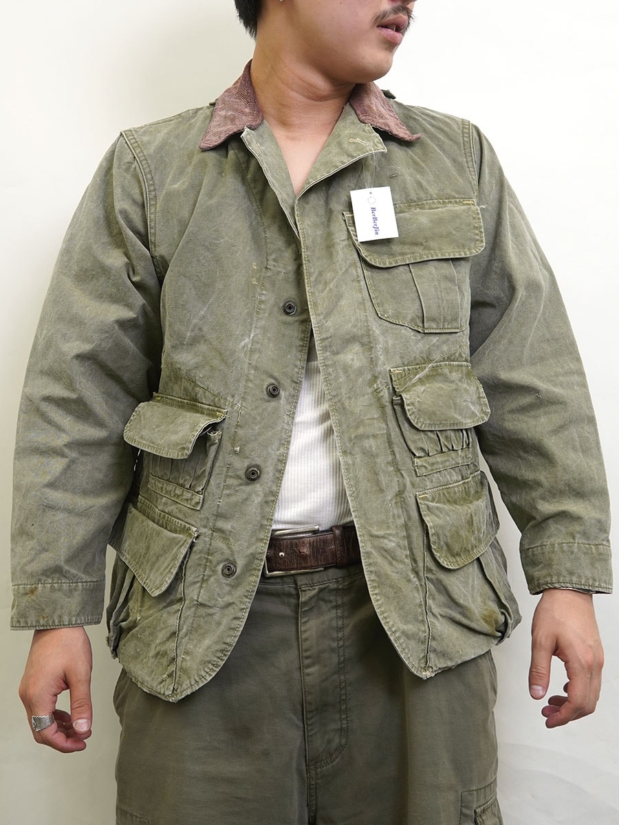 半額以下で買えるクーポン特集 50's HINSON Bodyguard 襟コーズ ハンティングジャケット ジャケット・アウター