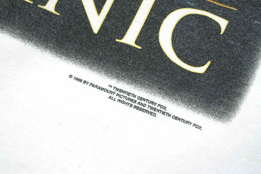 90's U.S.T'S ''TITANIC'' ムービーTシャツ 表記(L) MEXICO製