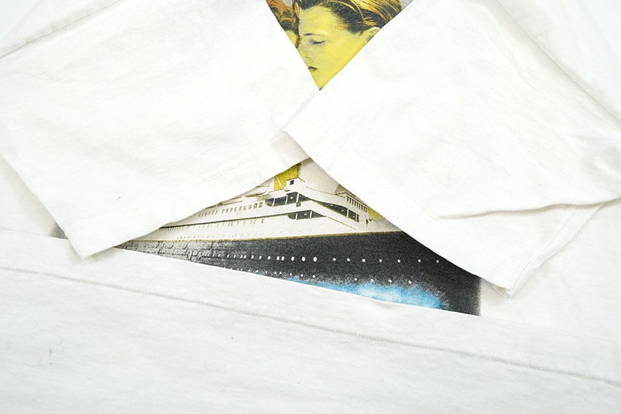 90's U.S.T'S ''TITANIC'' ムービーTシャツ 表記(L) MEXICO製