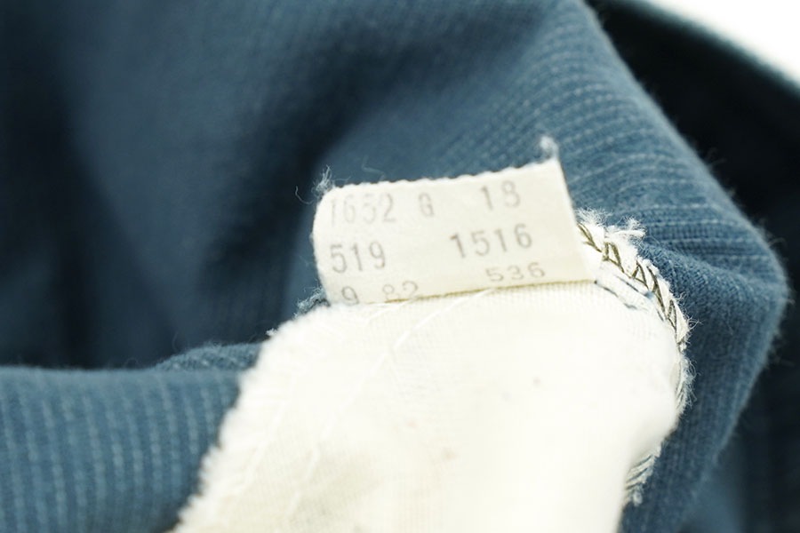 80'S LEVI'S 519 CORDUROY PANTS SLATE BLUE (SIZE.W32 L32)　