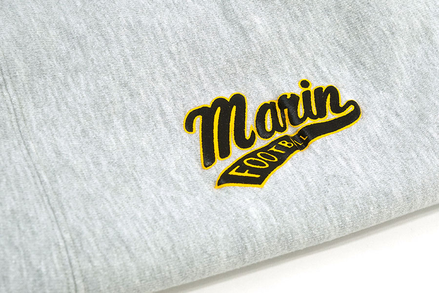 90'S CHAMPION REVERSE WEAVE PANTS ''MARIN FOOTBALL'' GREY (SIZE.X LARGE) MADE IN USA