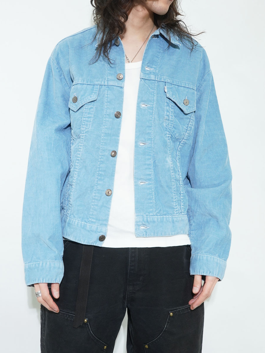 70's Levi's 70505 3rd型 コーデュロイJKT サックス 表記(44) 希少