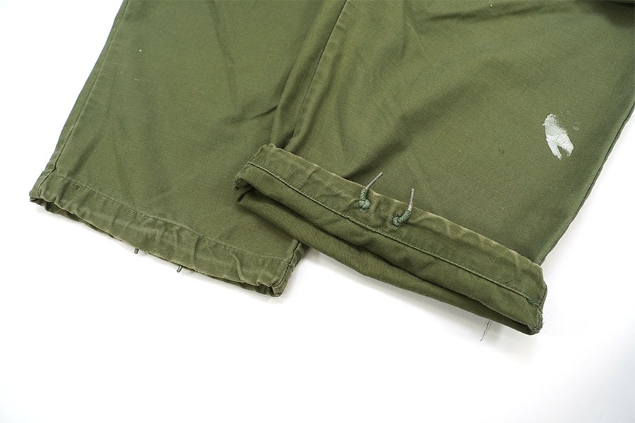 60's～ U.S.ARMY M-65 フィールドパンツ 実寸(M位) ペンキ