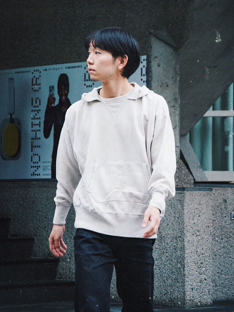 SAINT Mxxxxxx X BerBerJin AFTER HOODED HOODIE GRAY