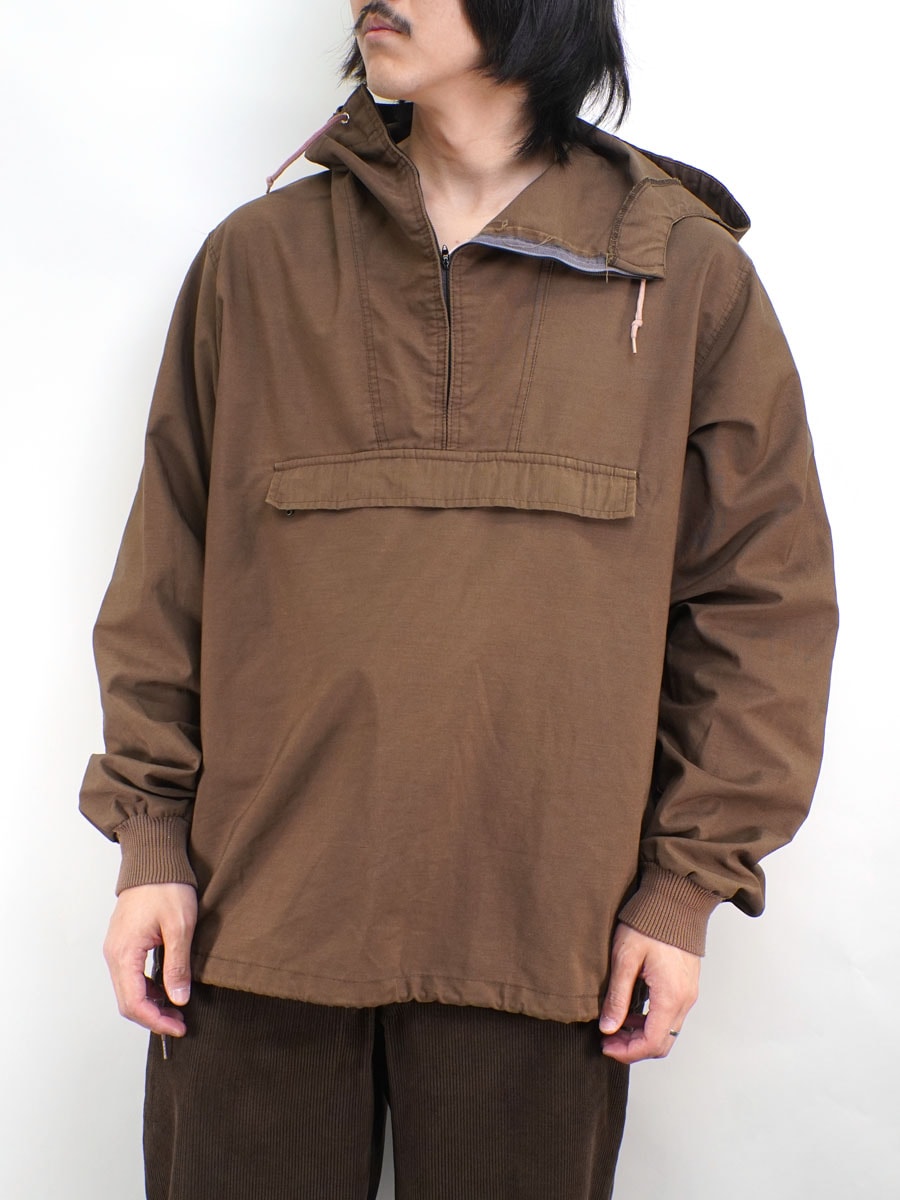 70's Sportcaster アノラックパーカ ブラウン 表記(L) リブ付き | SOLD