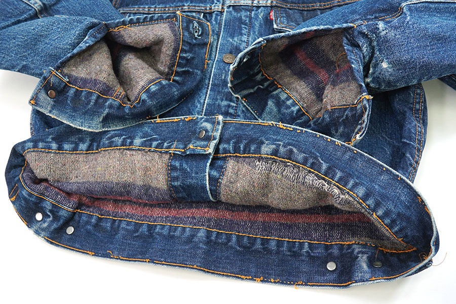 60's Levi's 70505 BIG-E ブランケット デニムジャケット 表記(44