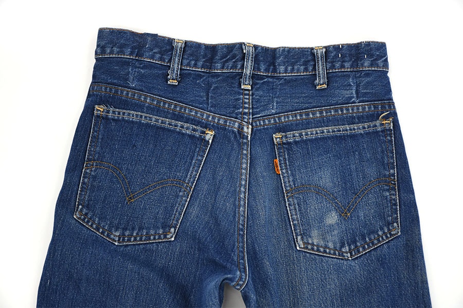 60's Levi's 606 オレンジタブBIG-E デニムパンツ 良色落ち 実寸(31x30