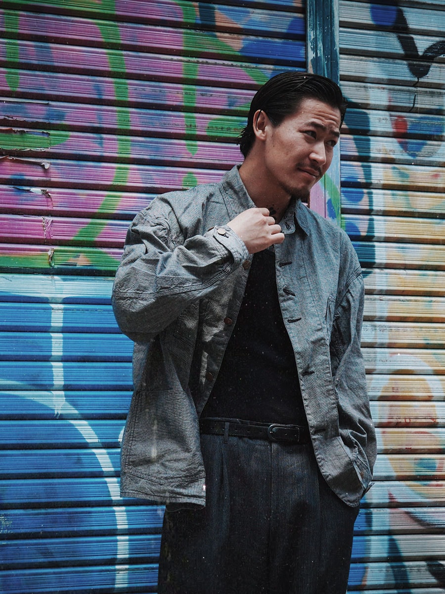 SAINT Mxxxxxx X BerBerJin DENIM JKT STRIPE | すべての商品