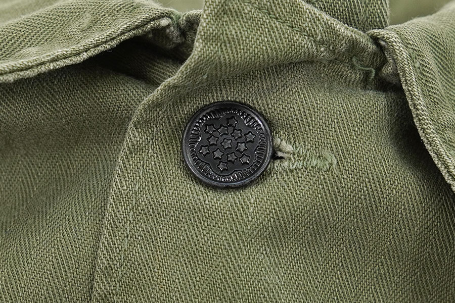 40's U.S.ARMY M-43 HBTジャケット 13スターボタン 実寸(38位
