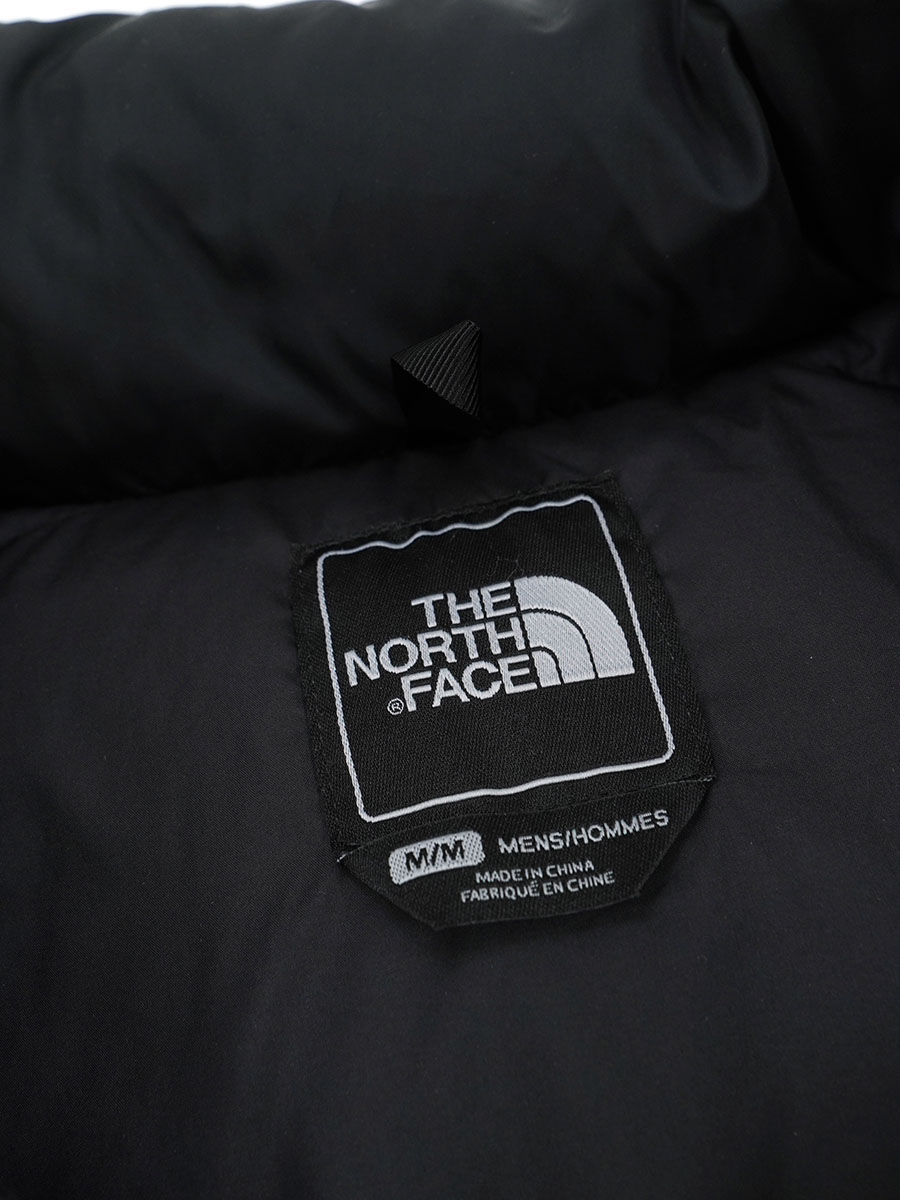 00's THE NORTH FACE ヌプシベスト ブラック 表記(M) パッカブル