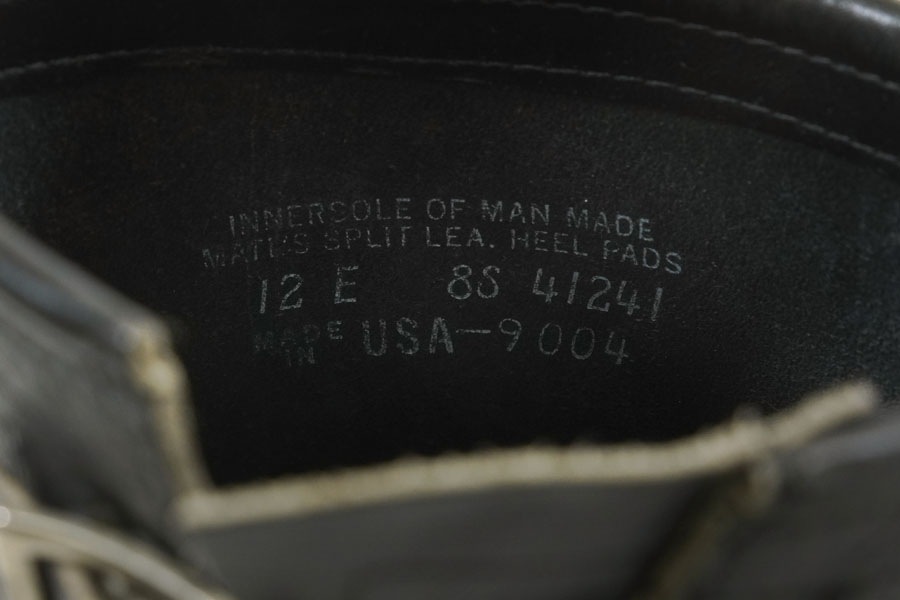 1950'S HERMAN ENGINEER BOOTS (SIZE.12 E) NOS