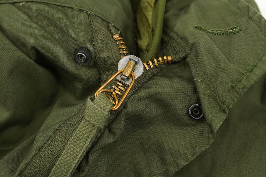 80's U.S.ARMY M-65 フィッシュテールパーカ ライナー付き 表記