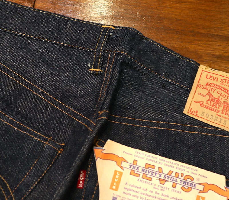 1960s DEAD STOCK , LEVIS 503BXX , Size W29 L34