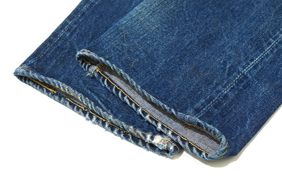 60's Levi's 501 BIG-E ウエストシングル デニムパンツ ヒゲ ハチノス
