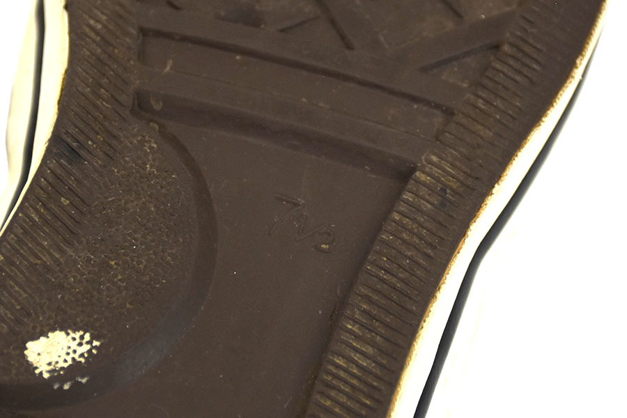 70's コンバース コーチ ブラック 表記(7 1/2) USA製