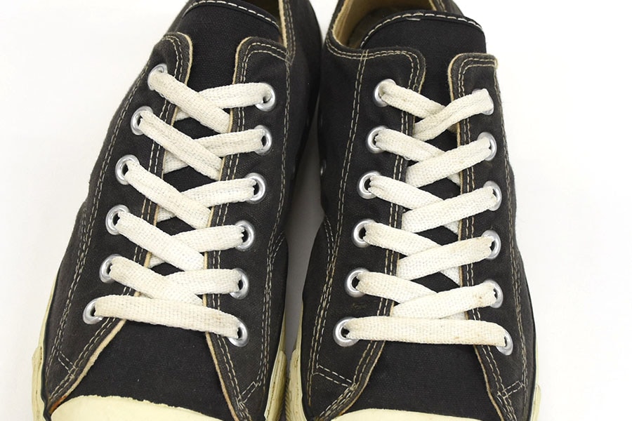 70's コンバース コーチ ブラック 表記(7 1/2) USA製