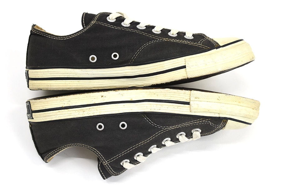 70's コンバース コーチ ブラック 表記(7 1/2) USA製