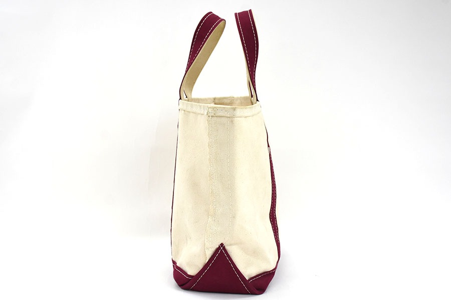 80's～ L.L.Bean BOAT AND TOTE 生成りxバーガンディ | すべての商品