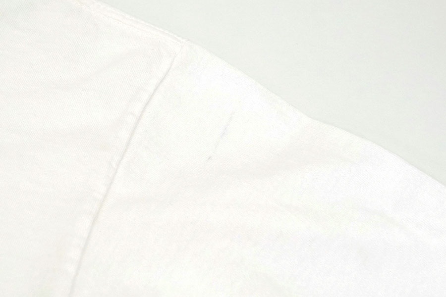 80'S～ DUCK HEAD ''PORSCHE'' T SHIRT WHITE (SIZE.X LARGE) MADE IN USA