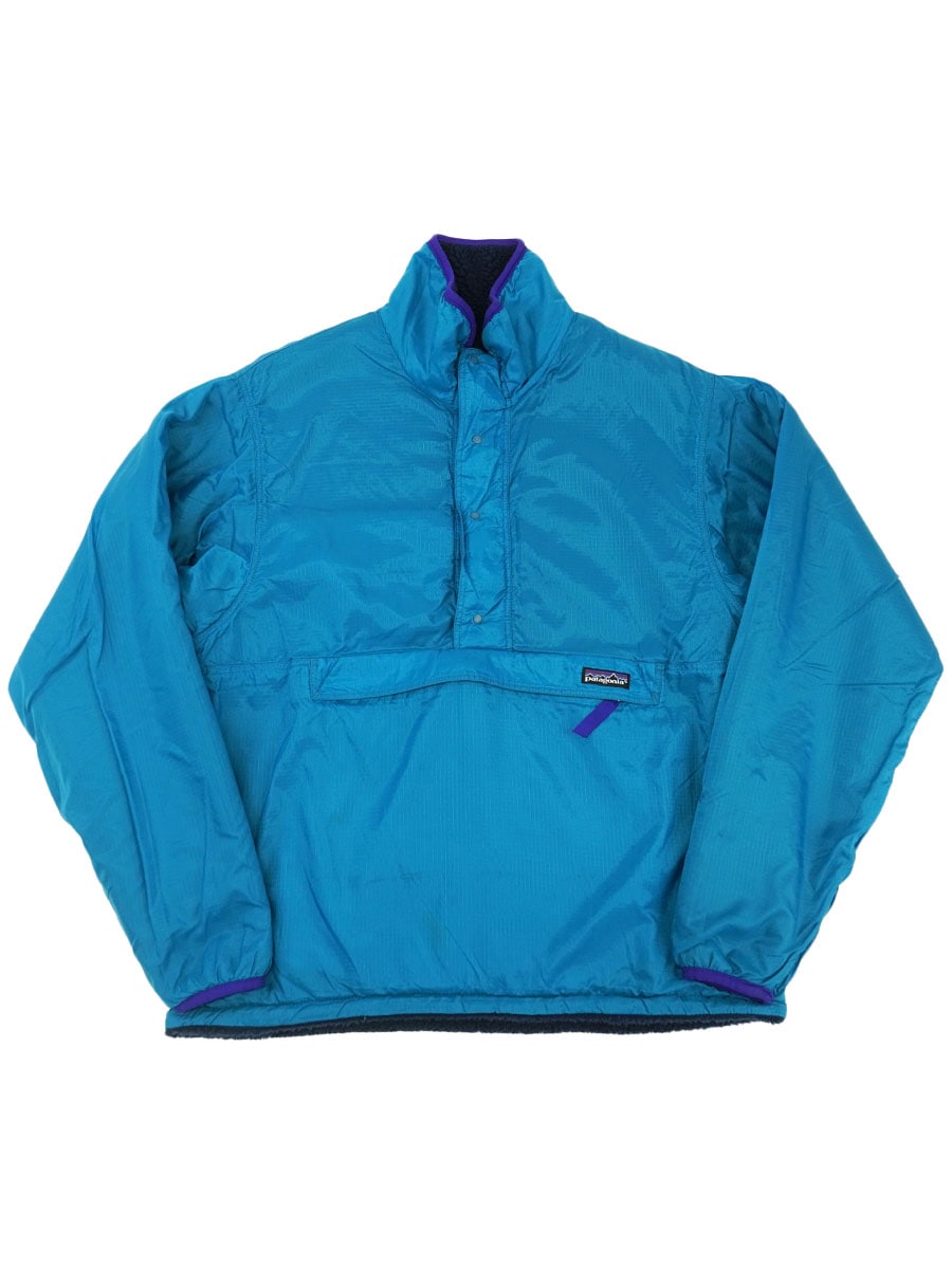 92 パタゴニア パイルグリセードプルオーバー サファイア 表記(M) USA