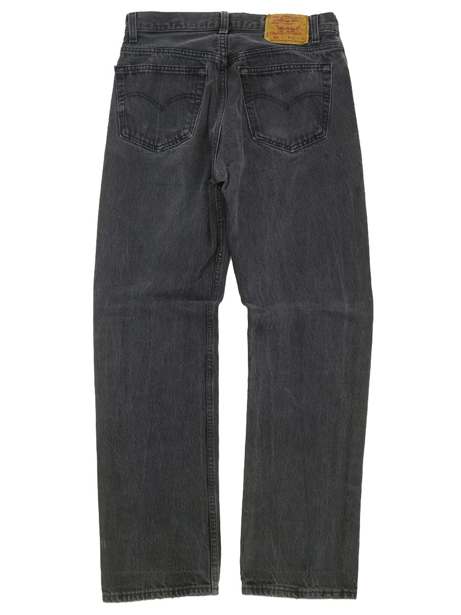 90'S～ LEVI'S 501 BLACK JEANS (SIZE.W31 L30) MADE IN USA | NEW