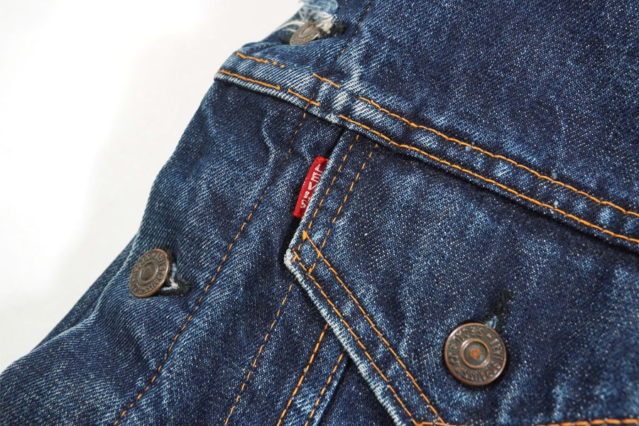 60's Levi's 70505 BIG-E ブランケット デニムジャケット 良雰囲気 実寸(42位)