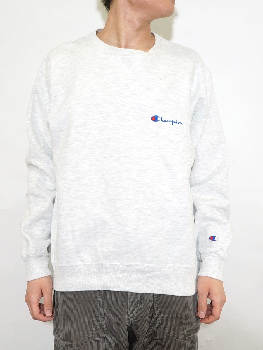 90'S CHAMPION LOGO SWEAT SHIRT (SIZE.X LARGE) MADE IN USA | SOLD