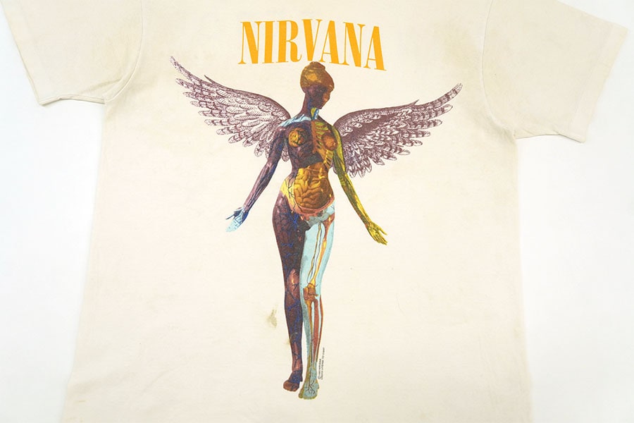 ANVIL NIRVANA IN UTERO Tシャツ XL シングルステッチ ANVIL NIRVANA IN UTERO Tシャツ XL シングルステッチ NIRVANA
