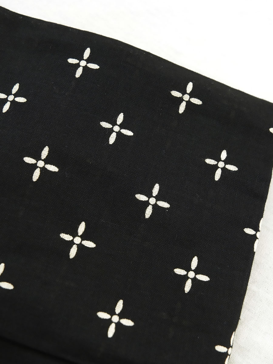 ALL COTTON BLK クロス バンダナ ドランゴンフライ | すべての