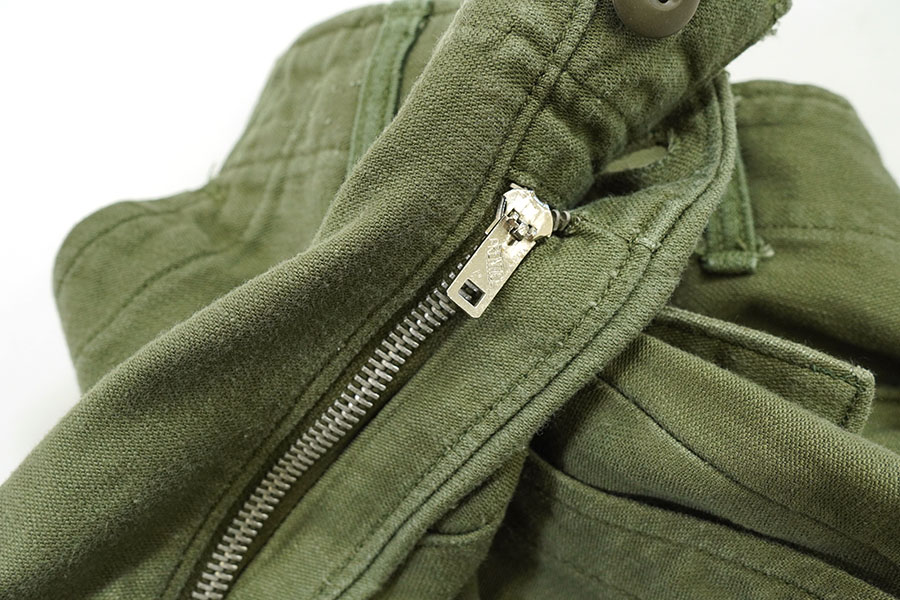 【お値下げしました】USアーミーベイカーパンツ 80's U.S.ARMY ベイカーパンツ ジッパー 軍パン Military Utility