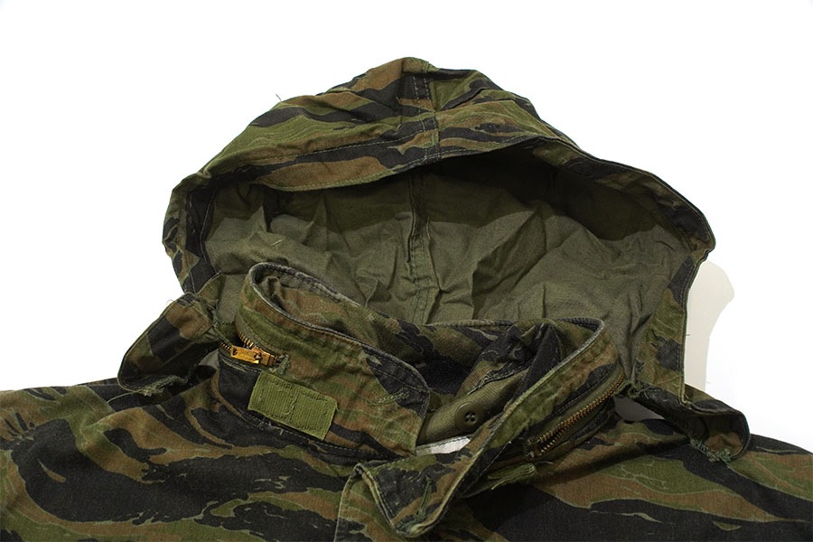 民間品　USA製　米軍　M-65 フィールド ジャケット　タイガーストライプ 86 WINFIELD INTERNATIONAL LTD. M-65 フィールドジャケット タイガー