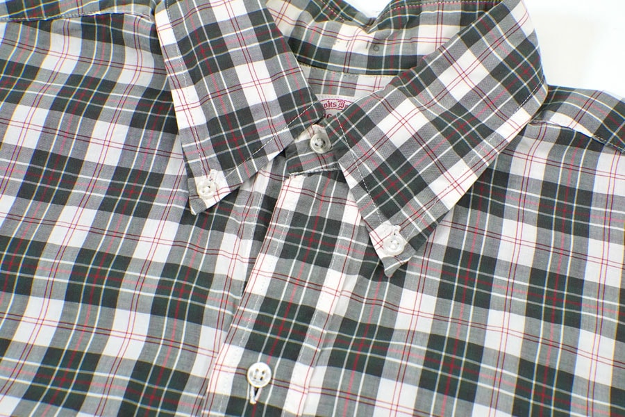 70's～ Brooks Brothers Makers 6ボタン 好配色チェック ボタンダウン