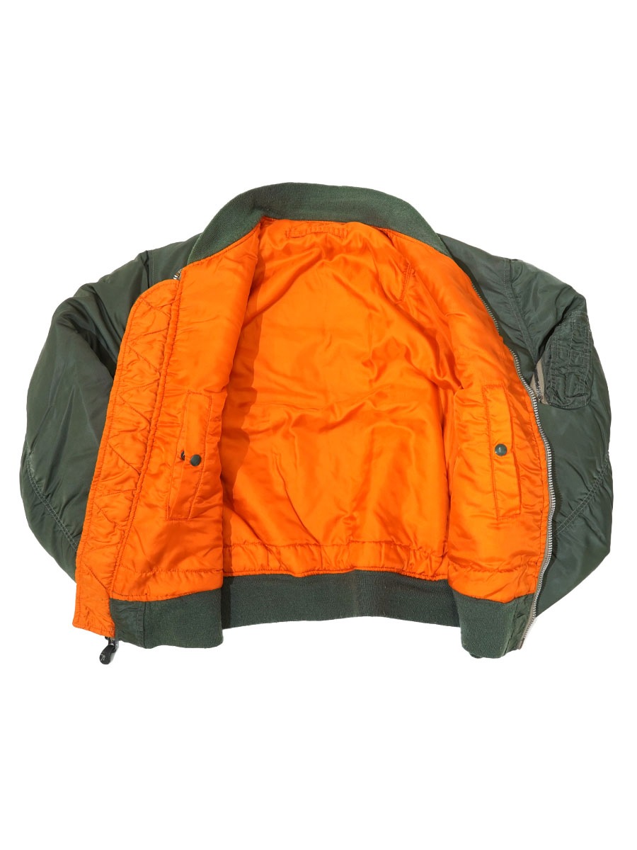 USA製 ALPHA INDUSTRIES MA-1 フライトジャケット 表記(X-LARGE) | NEW