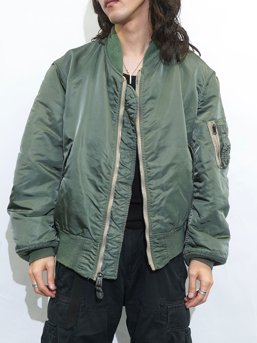 USA製 ALPHA INDUSTRIES MA-1 フライトジャケット 表記(X-LARGE) | NEW