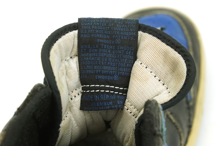 85's NIKE AIR JORDAN 1 ROYAL 1985 Size,10 1/2