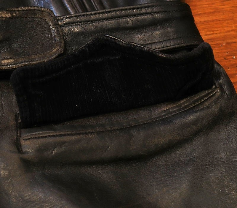 1930s LEATHER CAR COAT , Size 42