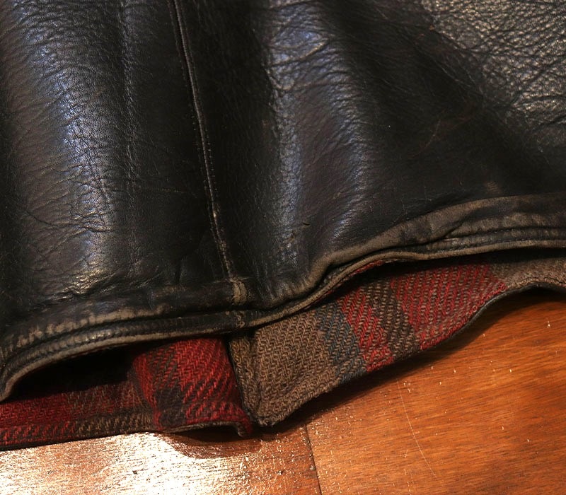 1930s LEATHER CAR COAT , Size 42