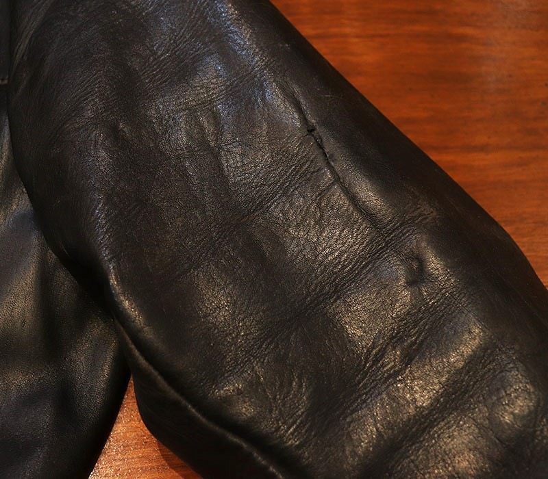 1930s LEATHER CAR COAT , Size 42