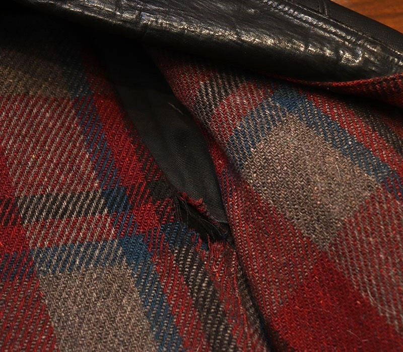 1930s LEATHER CAR COAT , Size 42