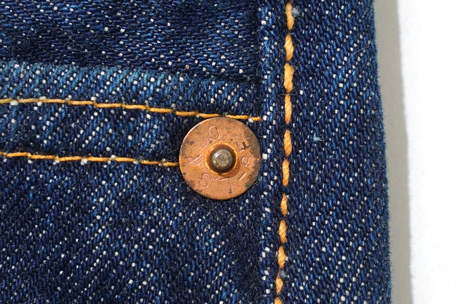 50's Levi's 501XX 片面 デニムパンツ 濃紺 極上雰囲気 実寸(W31 L29