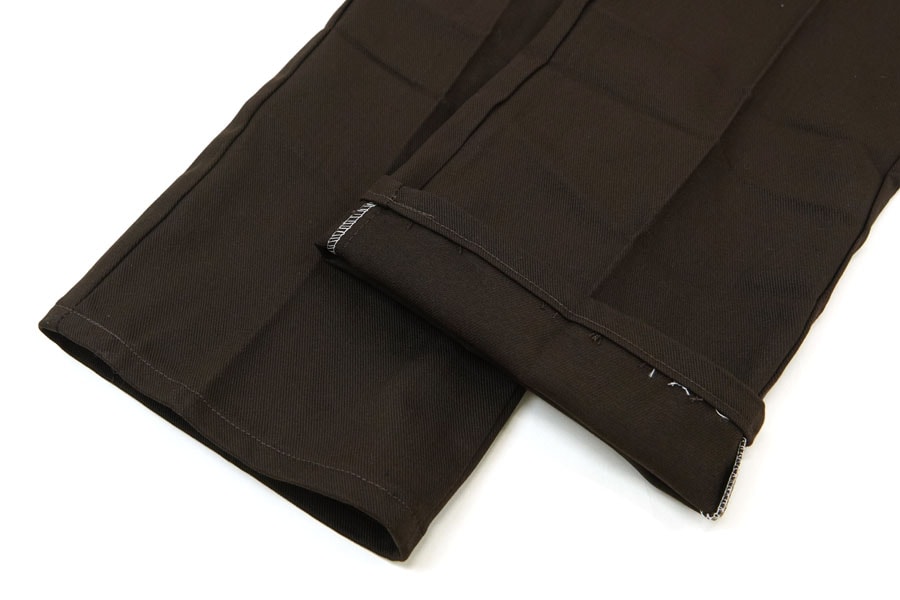 80's Dickies コットンツイルパンツ ブラウン 表記(31x32) USA製 DEAD
