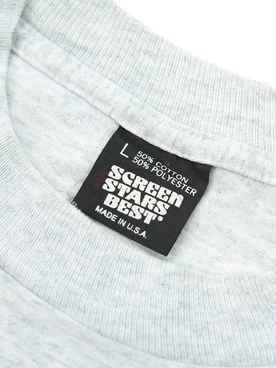 90'S SCREEN STARS BEST ''USCG'' T SHIRT GREY (SIZE.LARGE) MADE IN USA