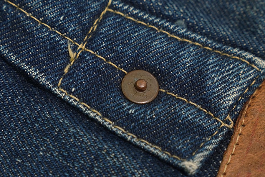 40's Levi's 501XX 1942モデル ヒゲ・ハチノス 極上雰囲気 表記(31x33)