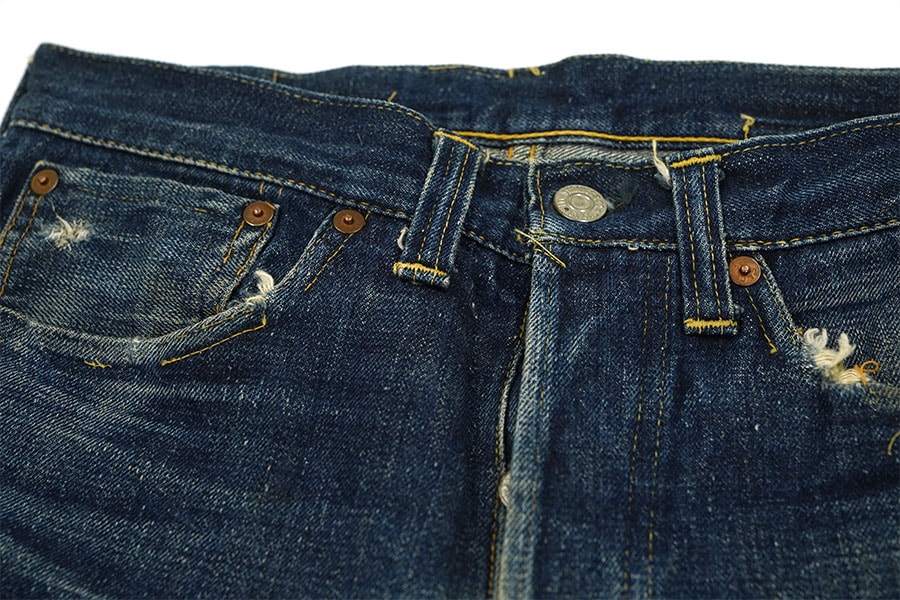 40's Levi's 501XX 1942モデル ヒゲ・ハチノス 極上雰囲気 表記(31x33)